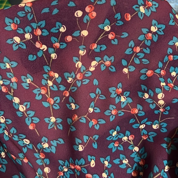 Vintage Floral Print Two Piece - Picture 7 of 7